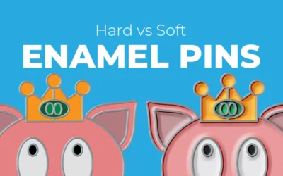 Hard vs. Soft Enamel Pins